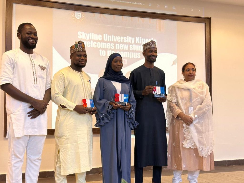 You can join the conversation on Facebook @SkylineUniversityNG and on Twitter @SkylineUNigeria You can join the conversation on Facebook @SkylineUniversityNG and on Twitter @SkylineUNigeria ALUMNI PHOTOS ORIENTATION